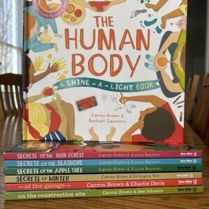 Shine A Light Books Bundle Of 7 • Kids STEM Human Body Nature Construction